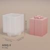 Christmas Pine Tree Scented Candle Silicone Mold, Easy Demolding for Decorative Plaster and Epoxy Resin Ornaments
