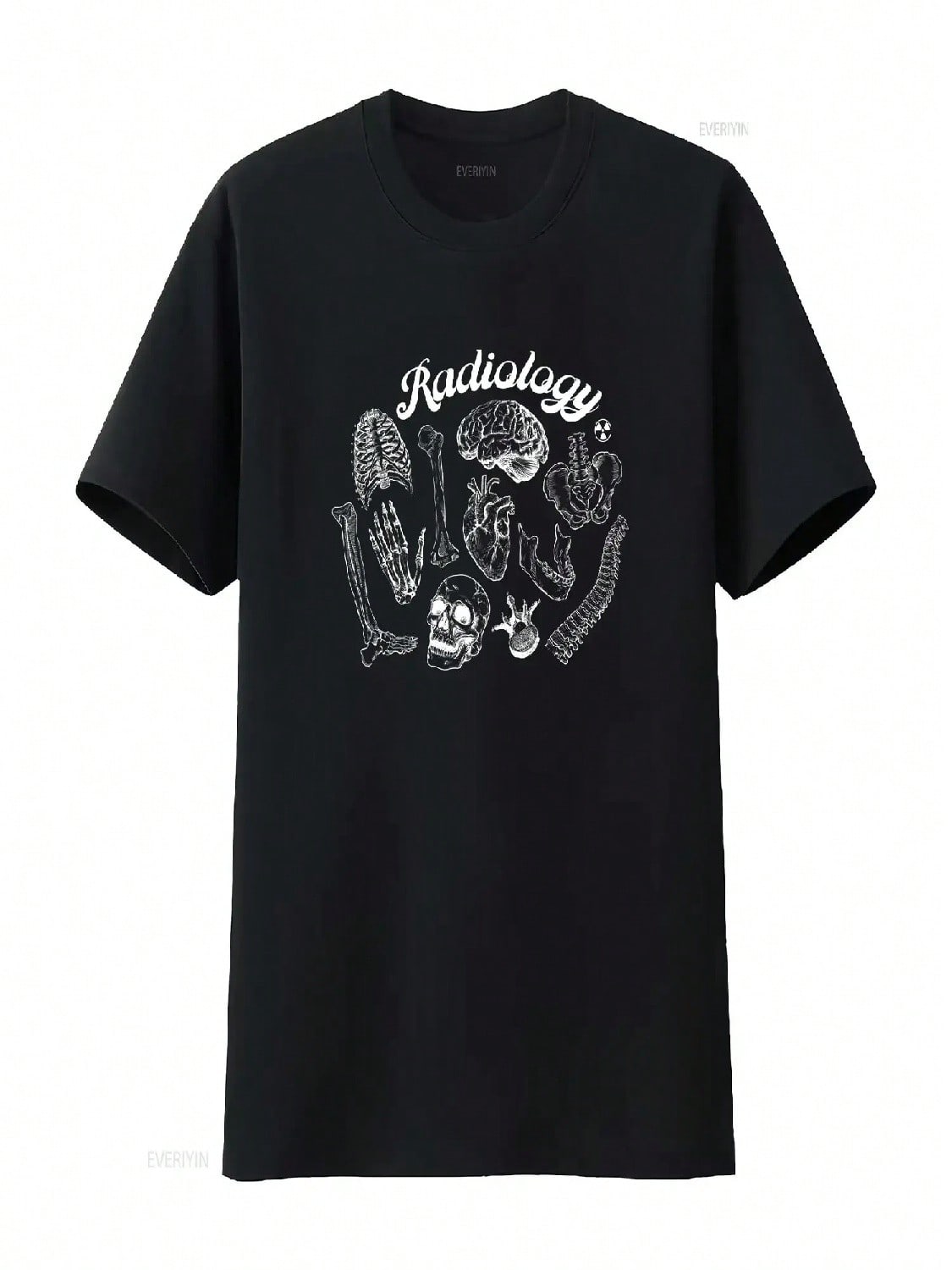 Radiology Anatomical T Shirt Vintage Anatomy Illustration Retro Rad Tech Departt Xray Vintage Washed Homme Slightly Stylish S разноцветный