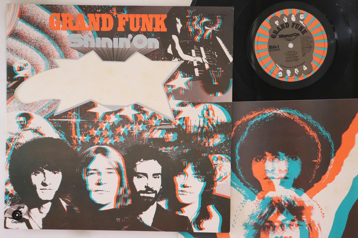 

Виниловая пластинка GRAND FUNK - Shinin On ECP80995 CAPITOL 1974 Япония Рок Б/У
