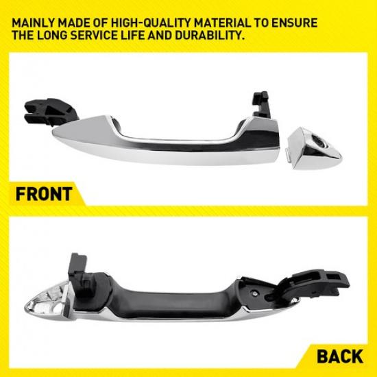 Car Exterior Outside Door Handle Front Left For 2017- Honda Pilot Replace US