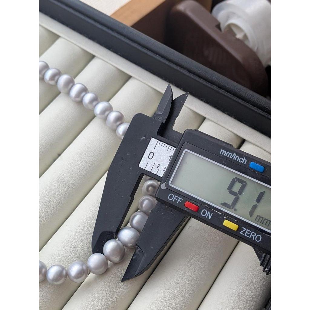 Used Pearl Necklace Baroque Pearl Freshwater Pearl Daily Ceremonial Occasion Gray New