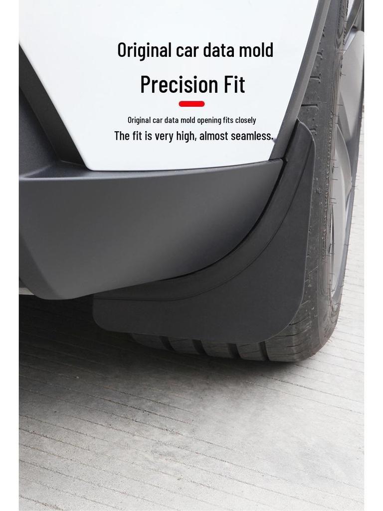 Dedicated No-Drill Mudguards for Tesla Model Y