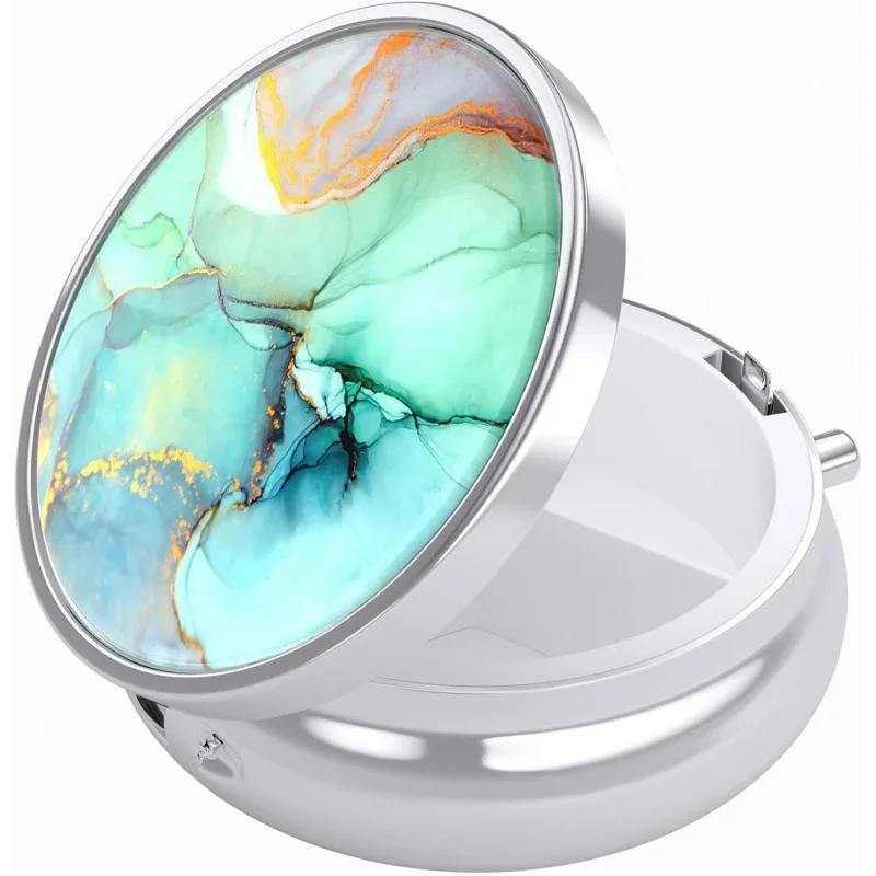 

Маленький футляр для таблеток для кармана кошелька органайзер для лекарств дорожная таблетка портативный держатель для таблеток для хранения витаминов лекарств