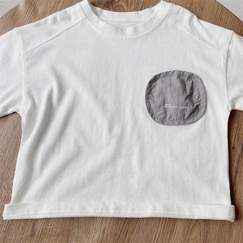 Boy's Casual Hip Hop Print Short Sleeve T-Shirt