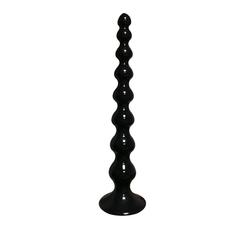 Extra-long Pull Beads Out of The Backyard Toy Anal Plug Tail Reamer for Men and Women Anal Sex Toys Anal Beads