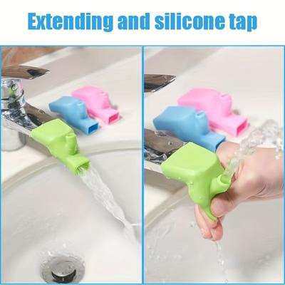 Extensor de grifo flexible de silicona TPR, desviador de agua moderno para fregadero