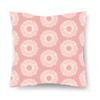 Nordic Floral Print Pillowcase 45x45CM Sofa Office Seat Car Cushion Cover Creative Ornament Bedroom Room Home Decoration