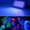 UV LED Schwarzlicht 100W 200W 300W Wasserdichtes Ultraviolettes Schwarzlicht Flutlicht für Glow Party Bühne Tanzparty Deko