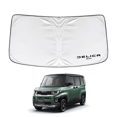 SAWAKAKI Sunshade for Delica Mini BA Series Designed Specifically for the Features a Provides Sun Heat UV and Heat Compact and Easy To - Windshield.