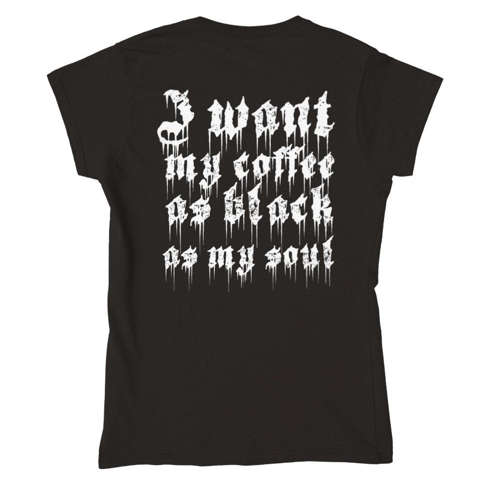 Blacksoul (girl) Classic Womens Crewneck T-shirt | Gildan 64000L L