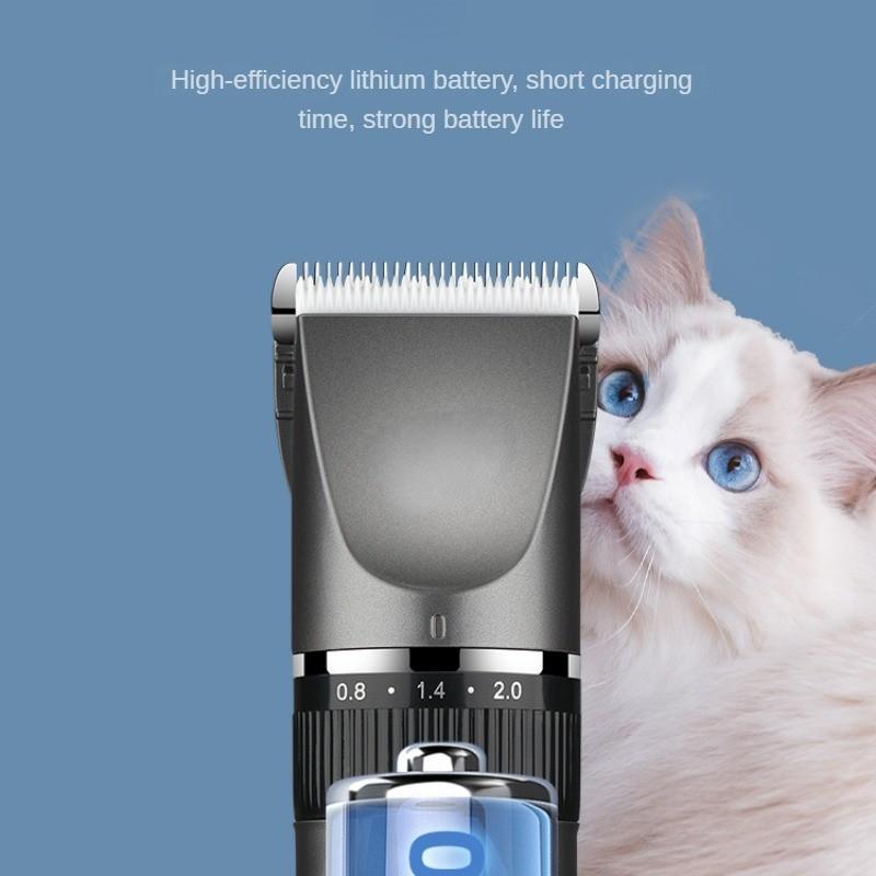 Household Low Noise Electric Pet Hair Clipper High Power Cat & Dog Hair Trimmer Professional Pet Shaving Tools