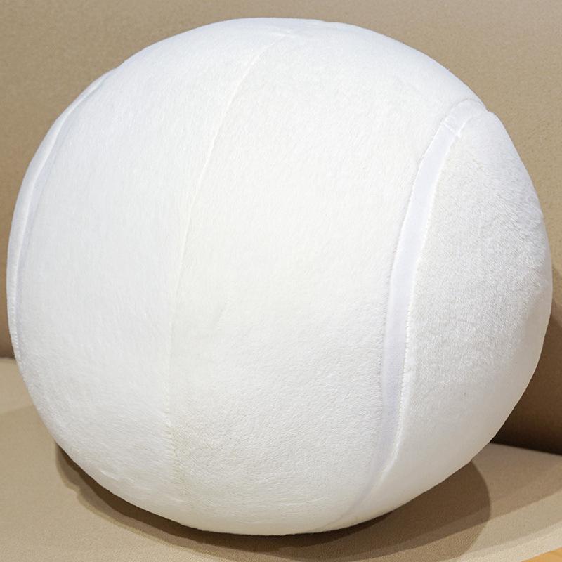 Realistic Tennis Ball Plush Toy Pillow Doll Keychain School Competition Souvenir Event Gift