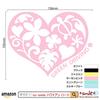 nc-smile Hawaiian Heart Sticker GREEN DRIVING Eco Drive HEART (Salmon