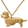 Dandie Dinmont Terrier, British-made Art Dog Pendant Necklace Collection