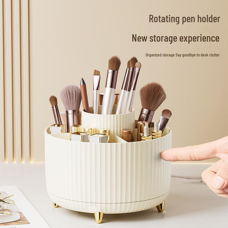 Kosmetischer Organisator: Make-up-Pinsel, Lippenstift, Lidschatten & Schreibwaren Aufbewahrungsröhre