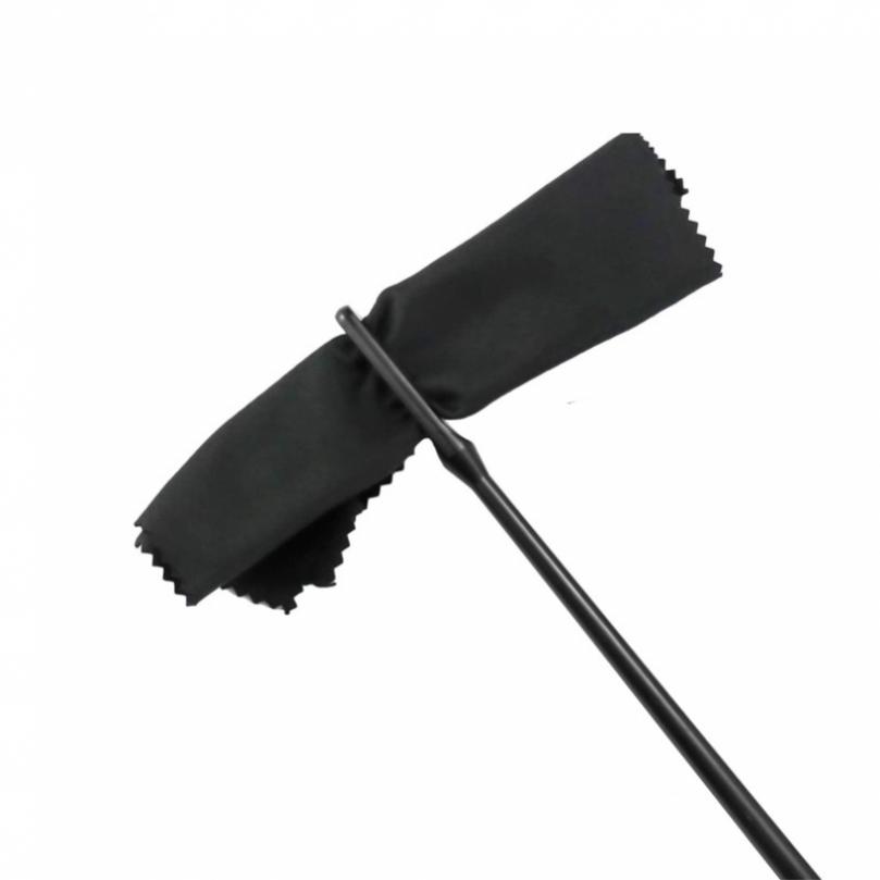 5 stk/lot plastfløyte-rengjøringsstang Mikrofiber fargerik renseklut Fløyte-rengjøringssett med saksofonpinne
