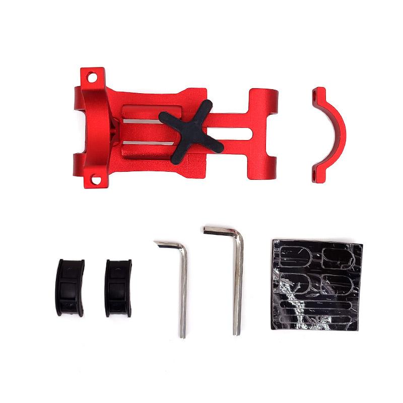 360 Rotate Bike Cycling Phone Holder Aluminum Moto Phone Holder Adjustable Universal Bicycle Mobile Phone Handlebar Mount Stand