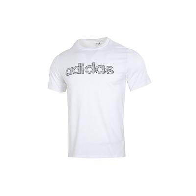 Neo Casual Breathable Logo T-Shirt Men Tops White HD7069