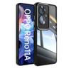 For Oppo Reno 11A 11 F F25 Pro Metal Armor Back Transparent Tempering Shell Full Cover With Lens Film Super Anti-drop Case Protector