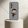 M-Mr. Bean Phone Case For Samsung S25,24,21,22,23,30,Ultra,20,Plus,Fe,Lite,Note Soft Black Cover