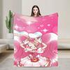 Pretty Cure Warm Blanket Decorative Plush Throw Blanket Print Couch Chair Flannel Bedspread Sofa Bed Cover