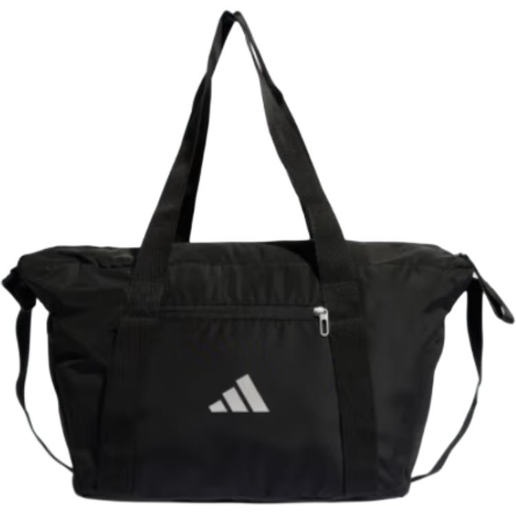 Adidas Sports Leisure Zipper Travel Bag 30.5L Women Bags Black JE3223 Black