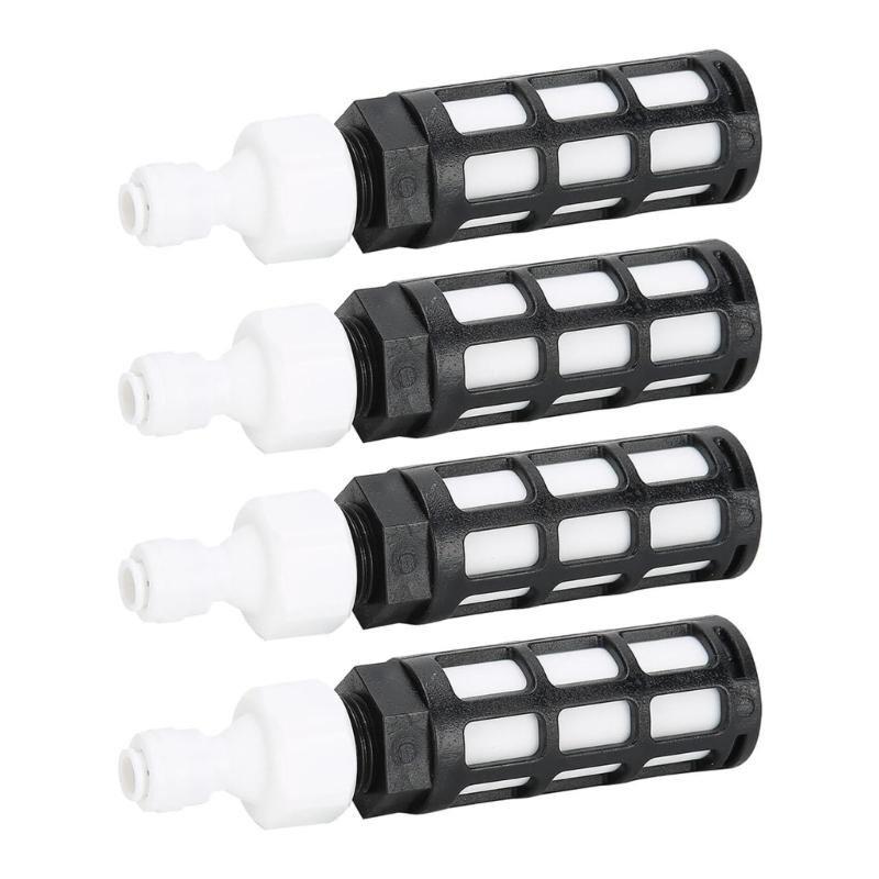 1/4'' Fine Filtration Self Priming Water Inlet Filter For Humidifier Sprays Systems Homes Offices Garden Misting System