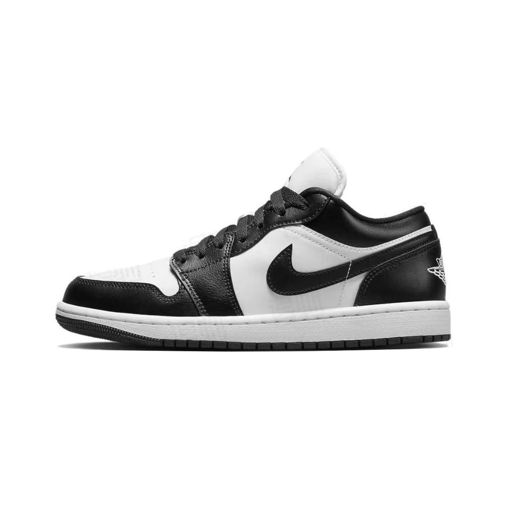 Jordan Air Jordan 1 Abrasion Resistant Low top Vintage Basketball Shoes Unisex Black Pink DC0774-101(Team1712-)