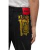 Hugo Mens Graffiti Face 5 Pockets Slim Jeans
