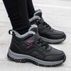 Large size thick-soled spring and autumn new ins round head lace-up casual board shoes