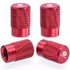 4PCS Aluminum Alloy Car Tire Valve Cap Dustproof Cover For Volkswagen VW Golf 7 MK5 Caddy Passat CC Polo MK6 Tiguan Arteon Jetta zo3