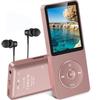 AGPTEK MP3 Player, HiFi Music Player, Ultra-lightweight, 16GB Built-in (Expandable Up To 64GB), Button Operation, 40 Hours Playback, Lossless Sound, F