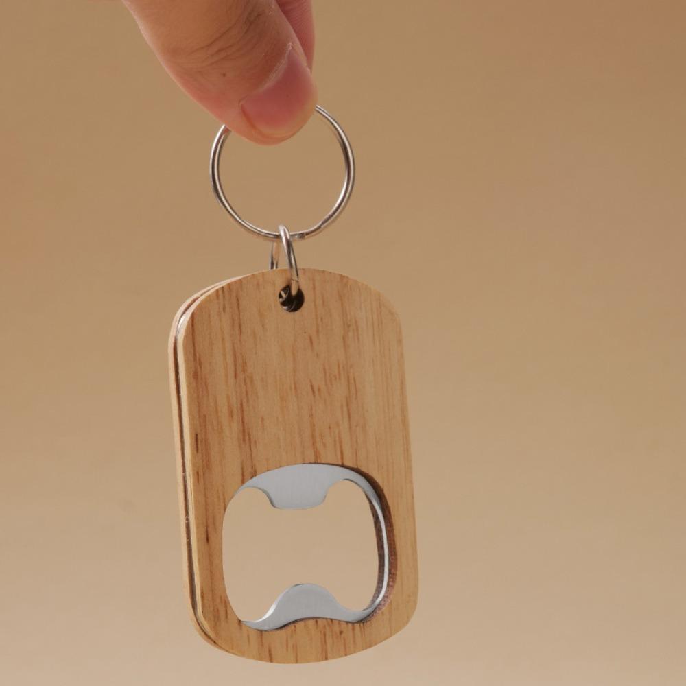 5 Piece with Key Ring Key Chain Beer Bottle Opener Vintage Beer Bottle Cap Remover Party