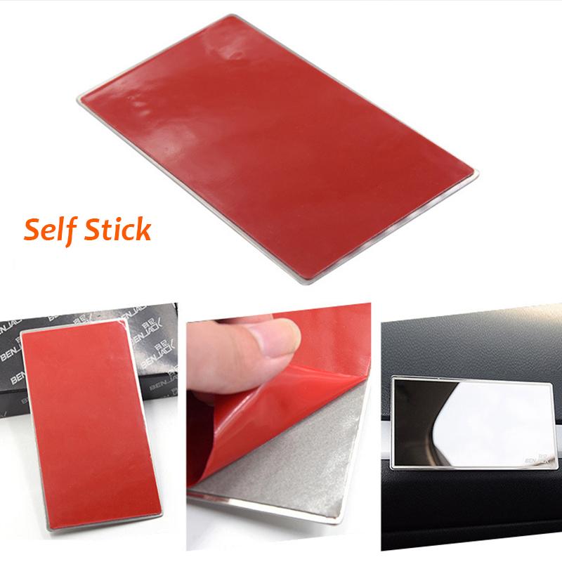 Stainless Car Interior Mirror Portable Makeup Mirror Auto Sun-Shading Visor HD Mirrors Universal Car-styling Interior Mirrors6