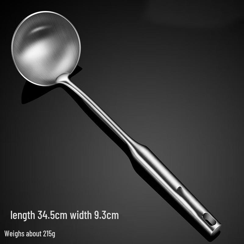 

NHZHIW Large Stainless Steel Soup & Stir-fry Ladle