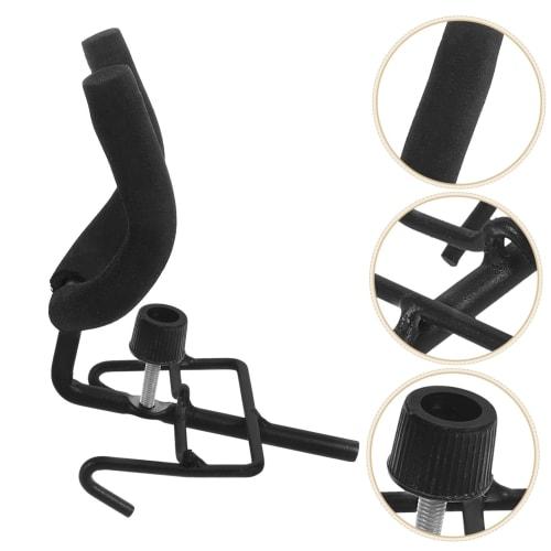 BESPORTBLE Convenient Guitar Wall Hanger Hook for Acoustic, Electric Bass Guitar, and Ukulele. Multifunctional Guitar Hanger for Home Use.