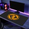 Dundee United Wappen Design Mauspade, Gummibasis, Esports Schreibtischmatte, Mauspade für Gamer und Bürogebrauch, Gaming Schreibtisch , leicht zu reinigende Matte