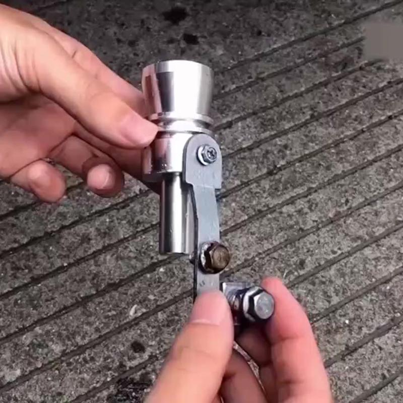 Universal Turbo Sound Auspuffpfeife für Auto Turbo Sound Simulator Pfeife Auspuffrohr Schalldämpfer 18mm Fahrzeug Auto Zubehör