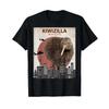 Kiwizilla Funny Kiwi T Shirt New Zealand Bird Lovers Vintage Stylish Graphic Fashion Soft Top For Everyday Wear