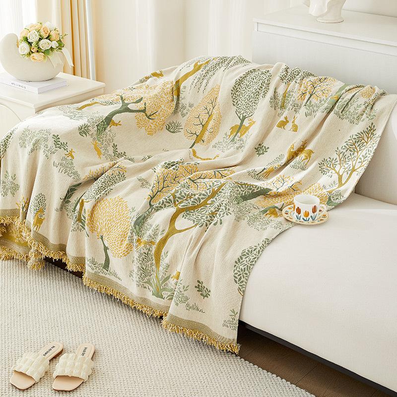 Chenille Internet Celebrity Sofa Towel Sofa Blanket Four Seasons Universal Sofa Cover Cloth with Imperial Concubine Seat