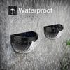 LED Solar Fence Lights Outdoor IP65 Waterproof Wall Lights Corrugated Lights for Fence Terrace Garden Path Decorative Lights