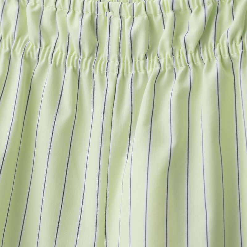 Kaslead New Arrival Women's Clothing Fashion Style Fashion Minimalist Stripes Poplin Shorts 3152439