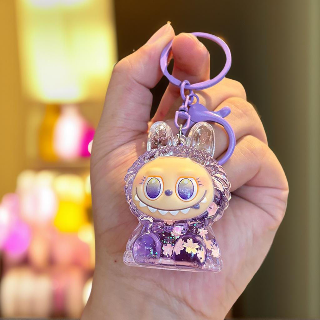 

Labu Drift Bottle Keychain Pendant Creative Personalized Mobile Phone Lanyard Exquisite Gift