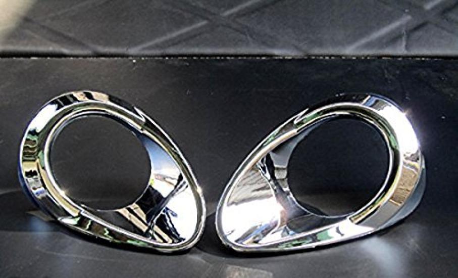 BRIGHTZ Chrome Fog Light Covers Type B for Toyota Alphard ANH GGH 13862 (Pre-facelift 2020/2025) [FOG-COV-058] ANH20W, ANH25W, GGH20W, GGH25W,