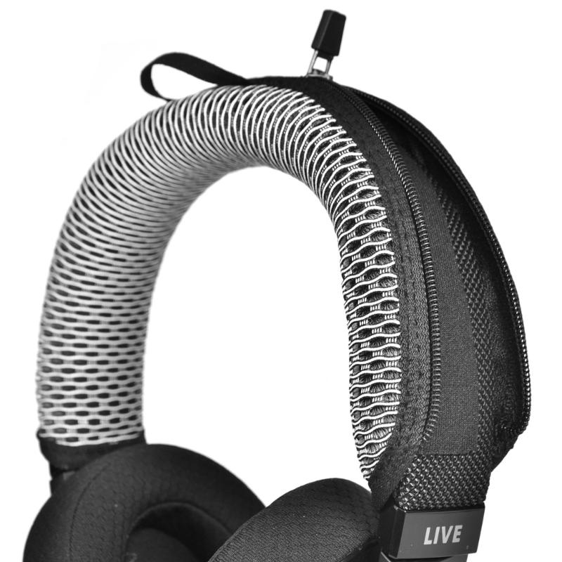 Washable Headband Cover Headband Cushion for 1000X Headphone Anti-dirt Sleeve Flexible Headbeam Cloth Cover Hook