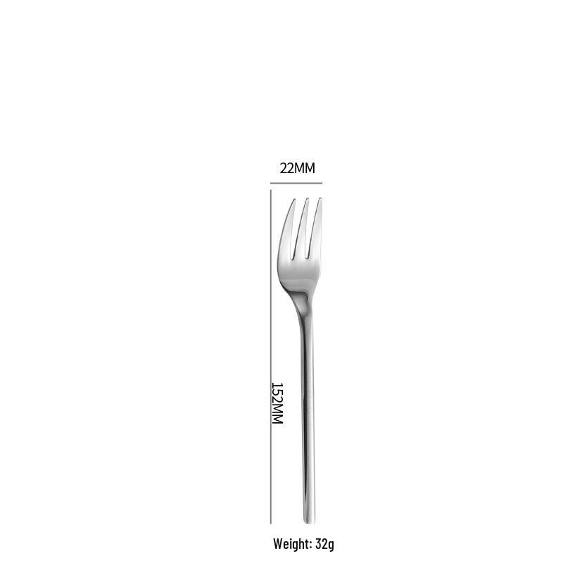 

304 Stainless Steel Cutlery Set: Round Handle Knife, Fork, Spoon - Ideal for Hotel and Restaurant Dining
