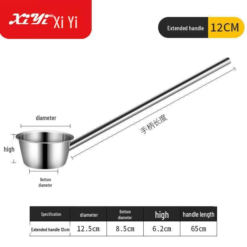 Commercial Stainless Steel Long Handle Water Scoop