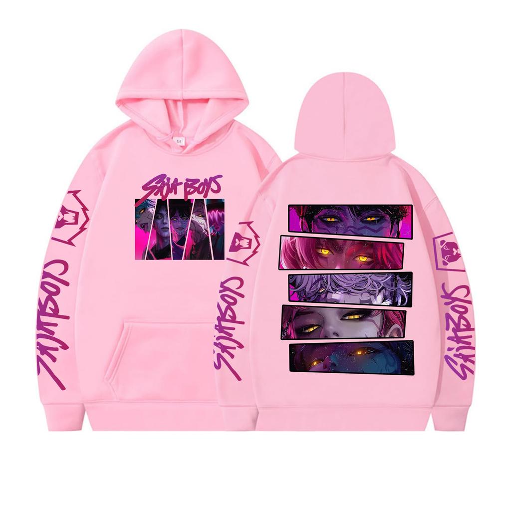 Kpop Demon Saja Boys Anime Men Women Cosplay Tops Anime Graphic Hoodie Vintage Printed All Over Hoodie Menswear Unisex