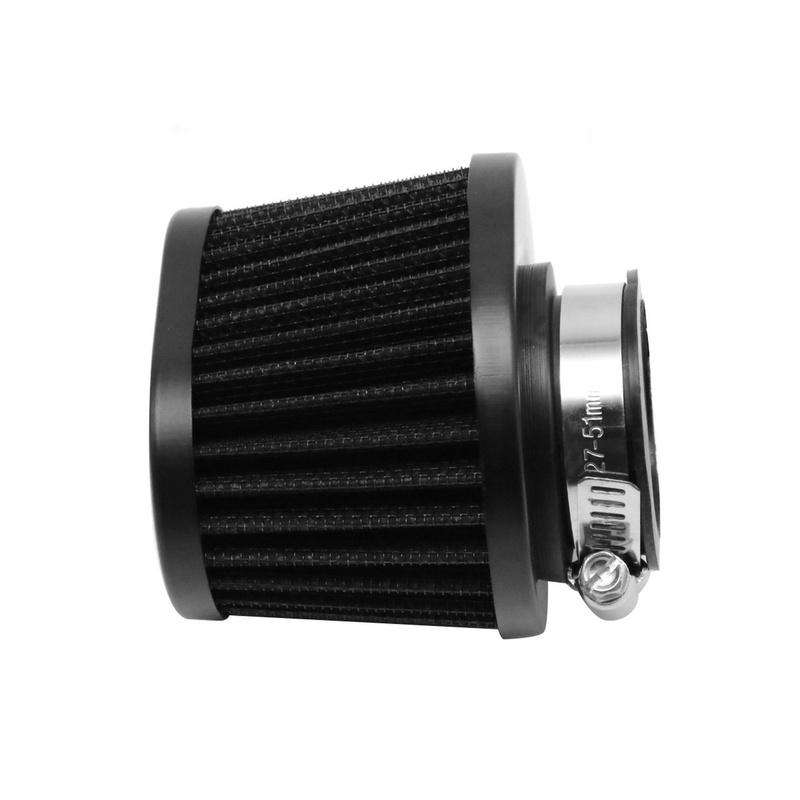 1pc Motorcycle Scooter High Flow Air Filter Intake Cone 38mm 42mm 45mm 50mm 55mm 60mm Motor High Flow Air Filter Cleaner