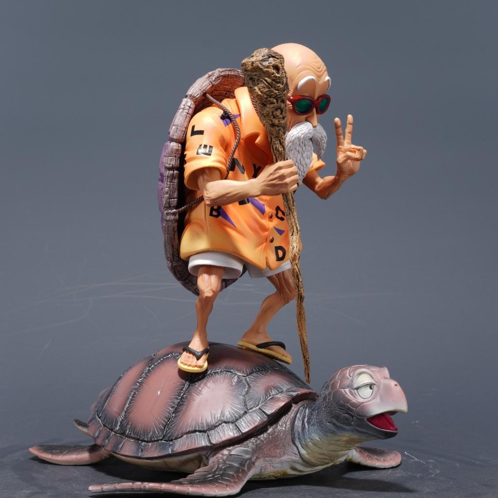 23cm/9.06 Anime Dragon Ball Kame Sennin Figure Master Roshi Figurine Pvc Statue Action Figures Collection Model Toys High Quality Gifts